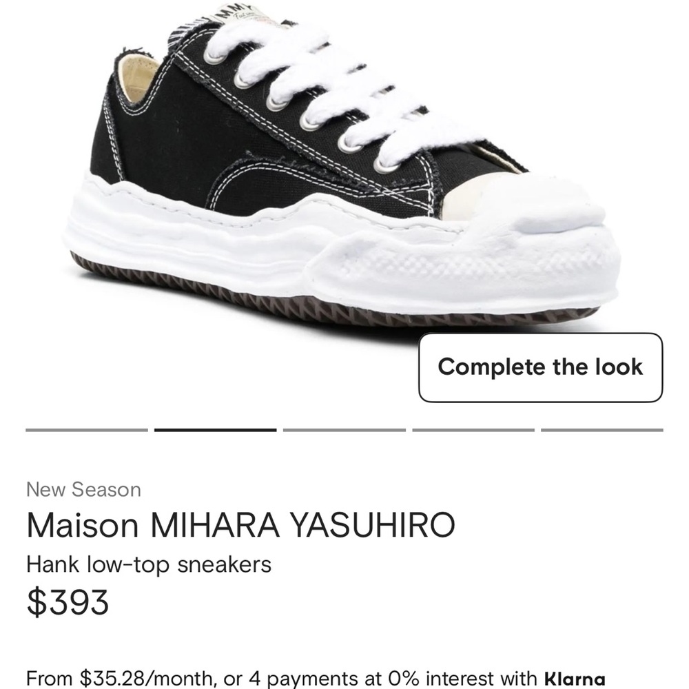 Black and White Hank Sneakers